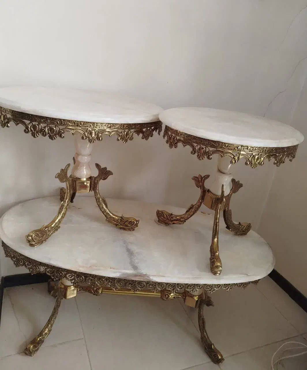 میز جلو مبلی برنز|مبلمان خانگی و میز عسلی|کرج, کمال‌شهر|دیوار