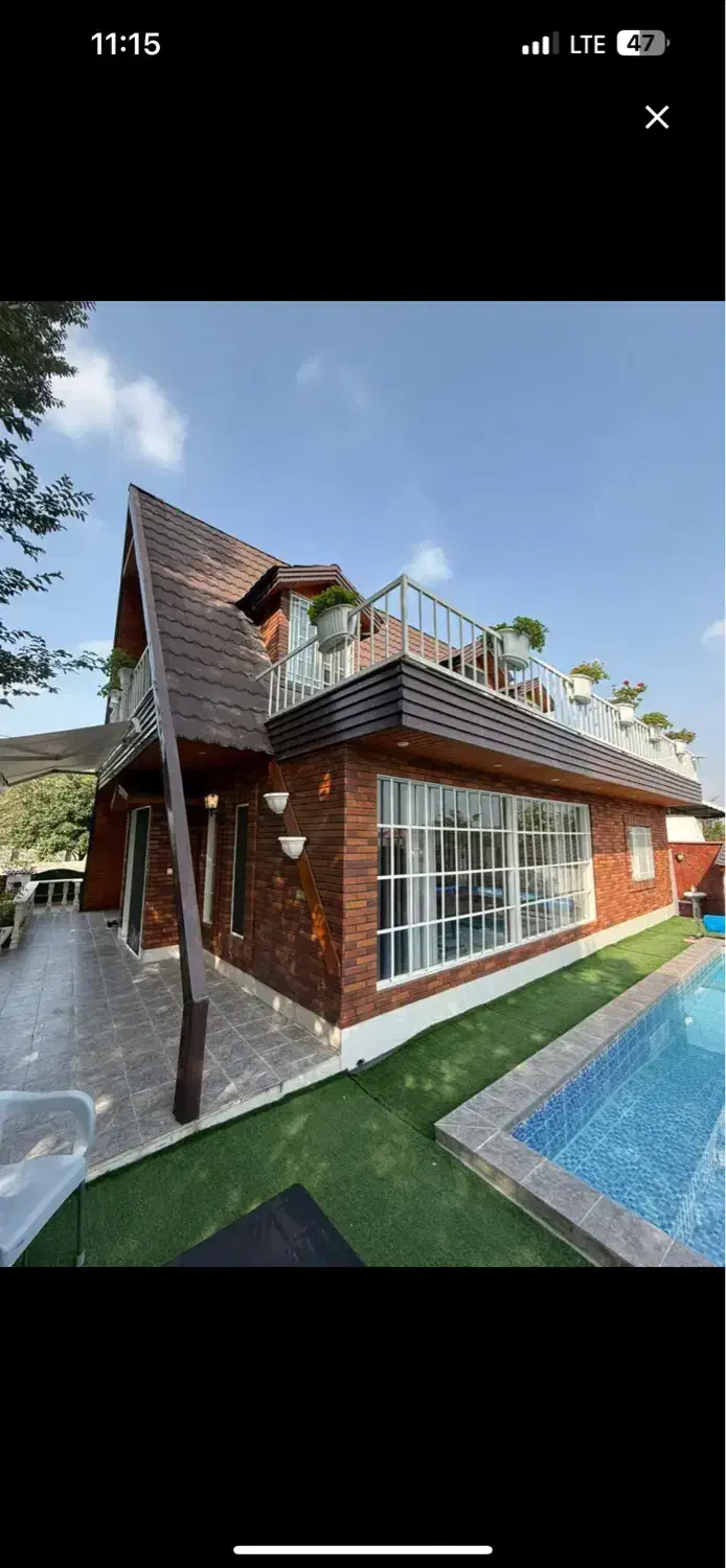 اجاره ویلا سوئیسی استخر دار لوکس (کد۱۶)تضمینی|اجارهٔ کوتاهمدت ویلا و باغ|فومن, |دیوار