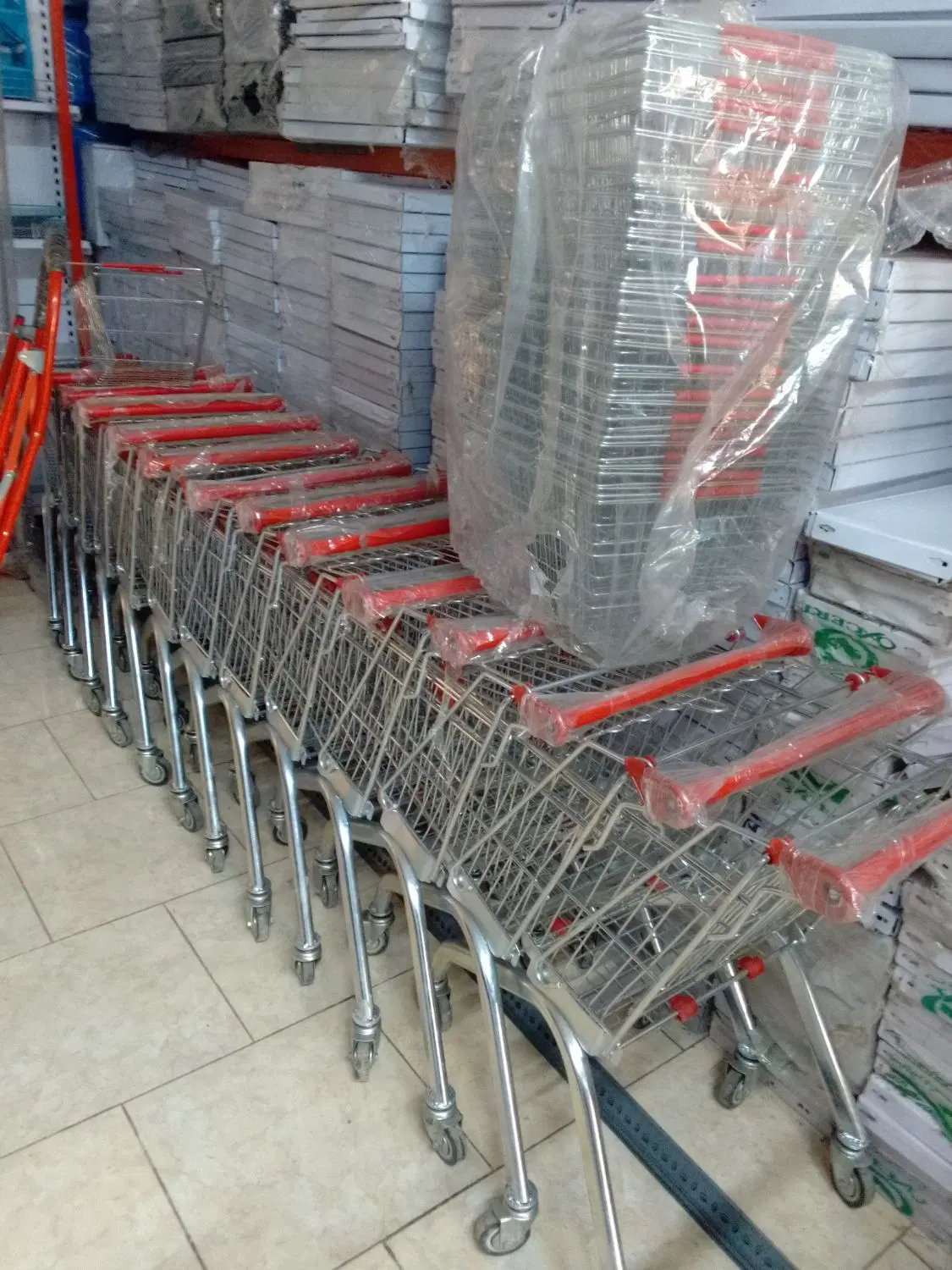 چرخ فروشگاهی سبد دستی هایپر مارکت|فروشگاه و مغازه|تهران, طیب|دیوار