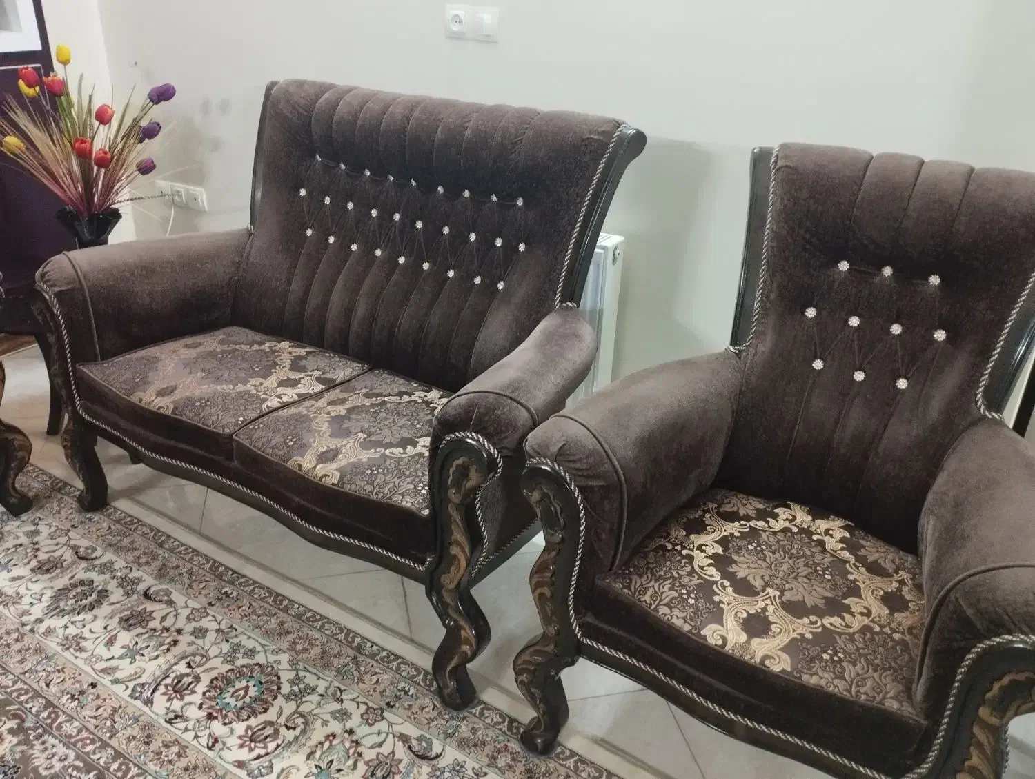 مبل خانگی تمیز وسالم|مبلمان خانگی و میز عسلی|حبیب آباد, |دیوار