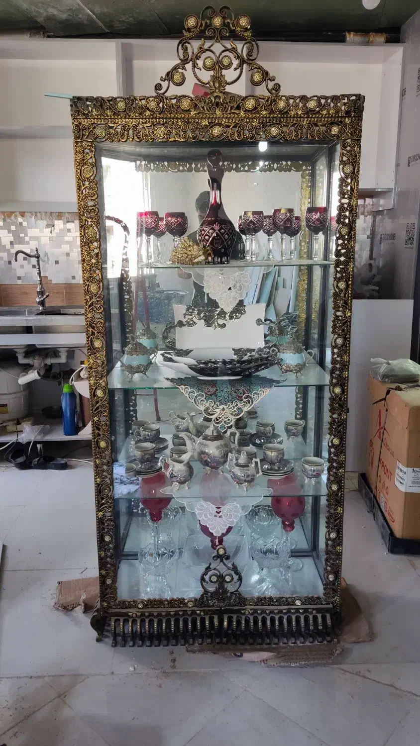 بوفه برنز طلایی|بوفه، ویترین، کنسول|بندرعباس, |دیوار