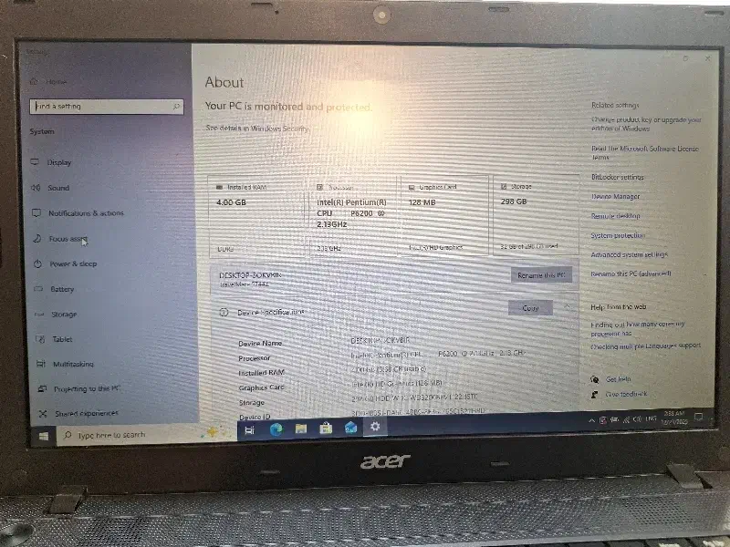 لپتاپ ایسر|رایانه همراه|تهران, دهقان|دیوار