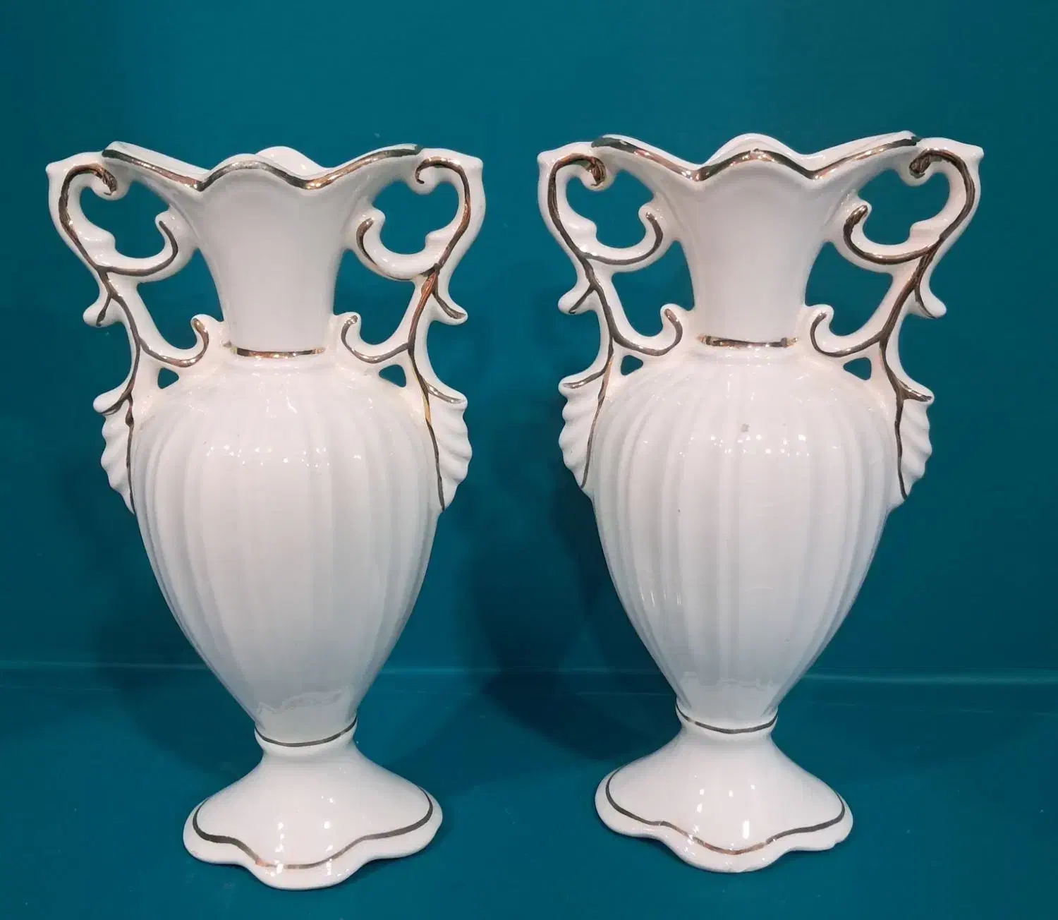 جفت گلدان ایتالیا(معاوضه کالا به کالا)عضو کانالشو|صنایع دستی و سایر لوازم تزئینی|قم, شهید رجایی|دیوار