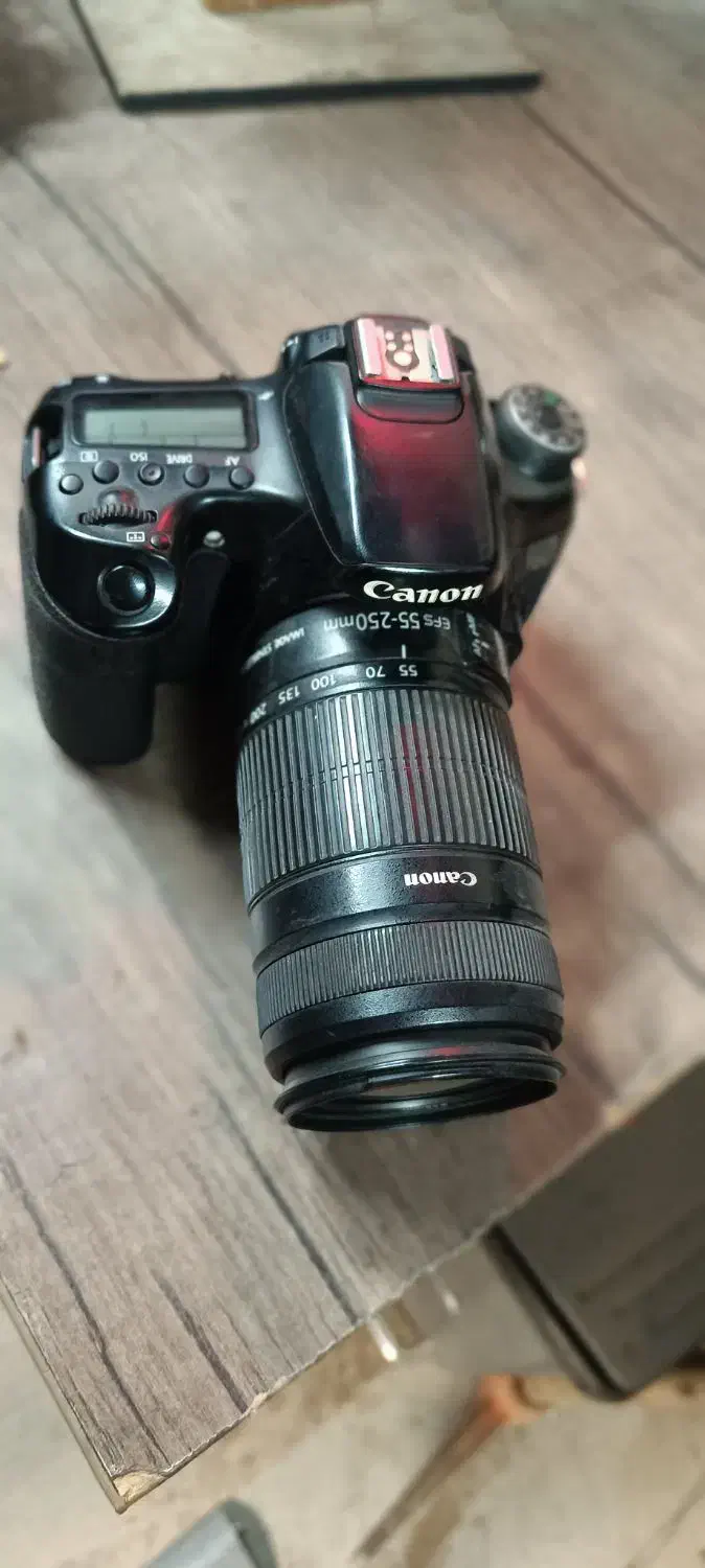 دوربین 70d با لنز 55*250|دوربین عکاسی و فیلم‌برداری|تهران, گلستان (شهرک راه آهن)|دیوار