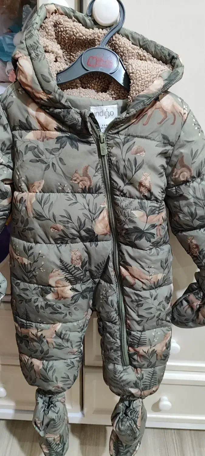 کاپشن خارجی . پالتو . سرهم خز دار|کفش و لباس بچه|تبریز, |دیوار