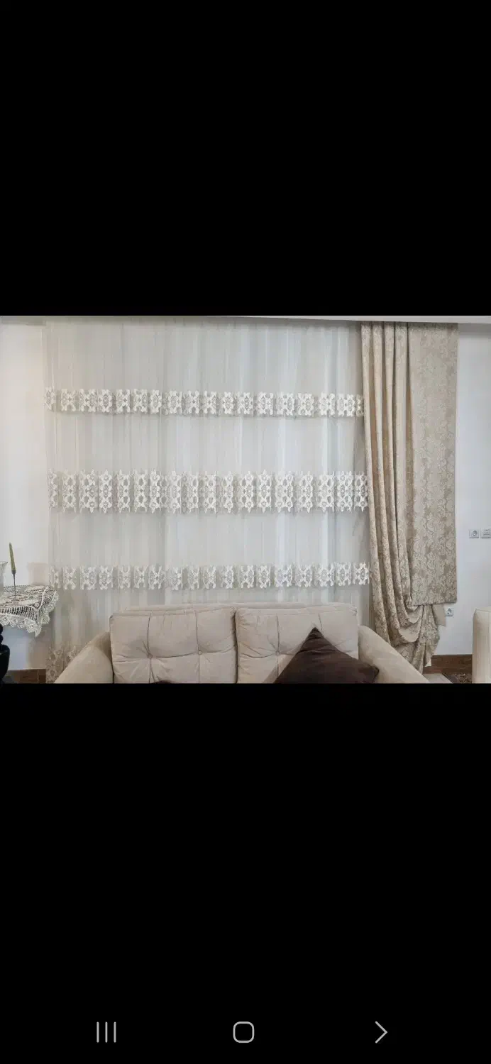 پرده|پرده، رانر، رومیزی|قم, چهار امامزاده|دیوار