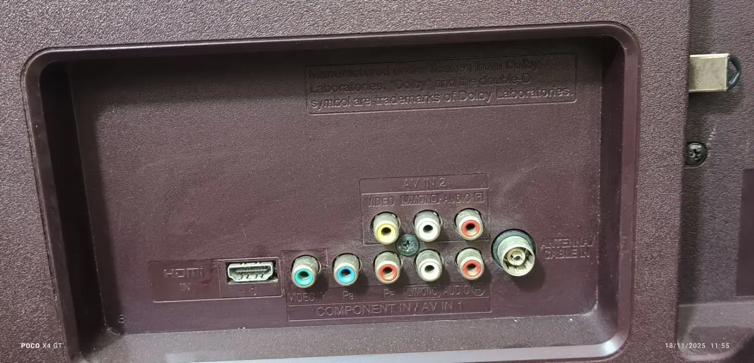 تلویزیون ال ای دی. مارک (LG).42 inch|تلویزیون و پروژکتور|دزفول, |دیوار