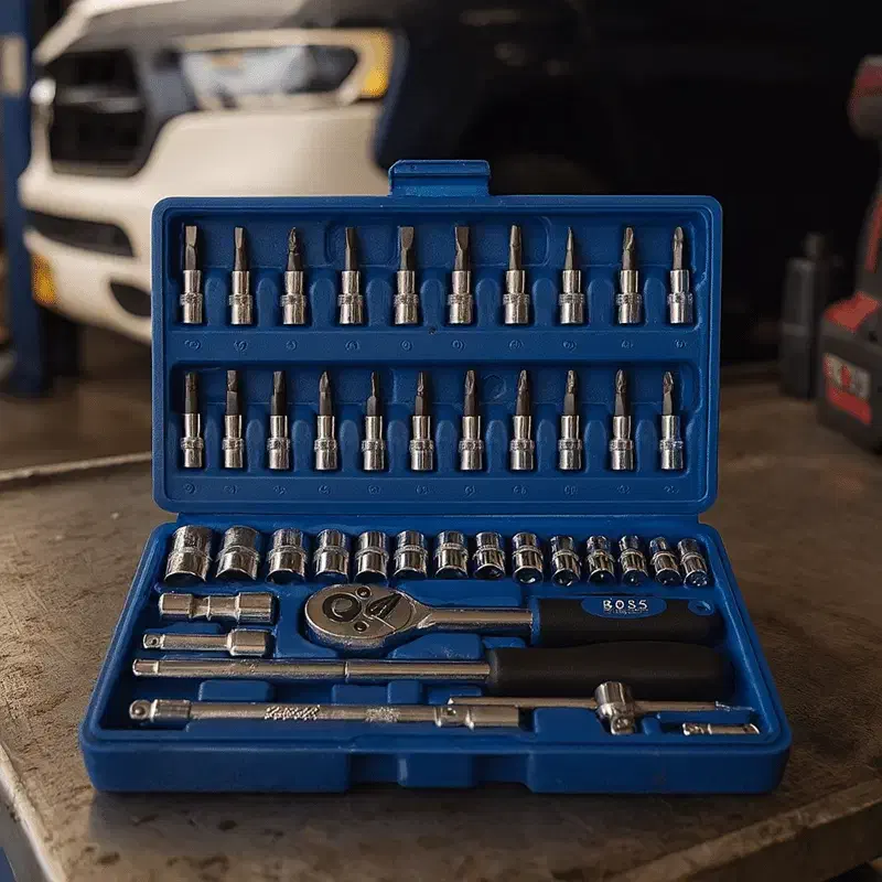 آچار بکس 46 پارچه باس boss (ارسال رایگان)|ابزارآلات|تبریز, |دیوار