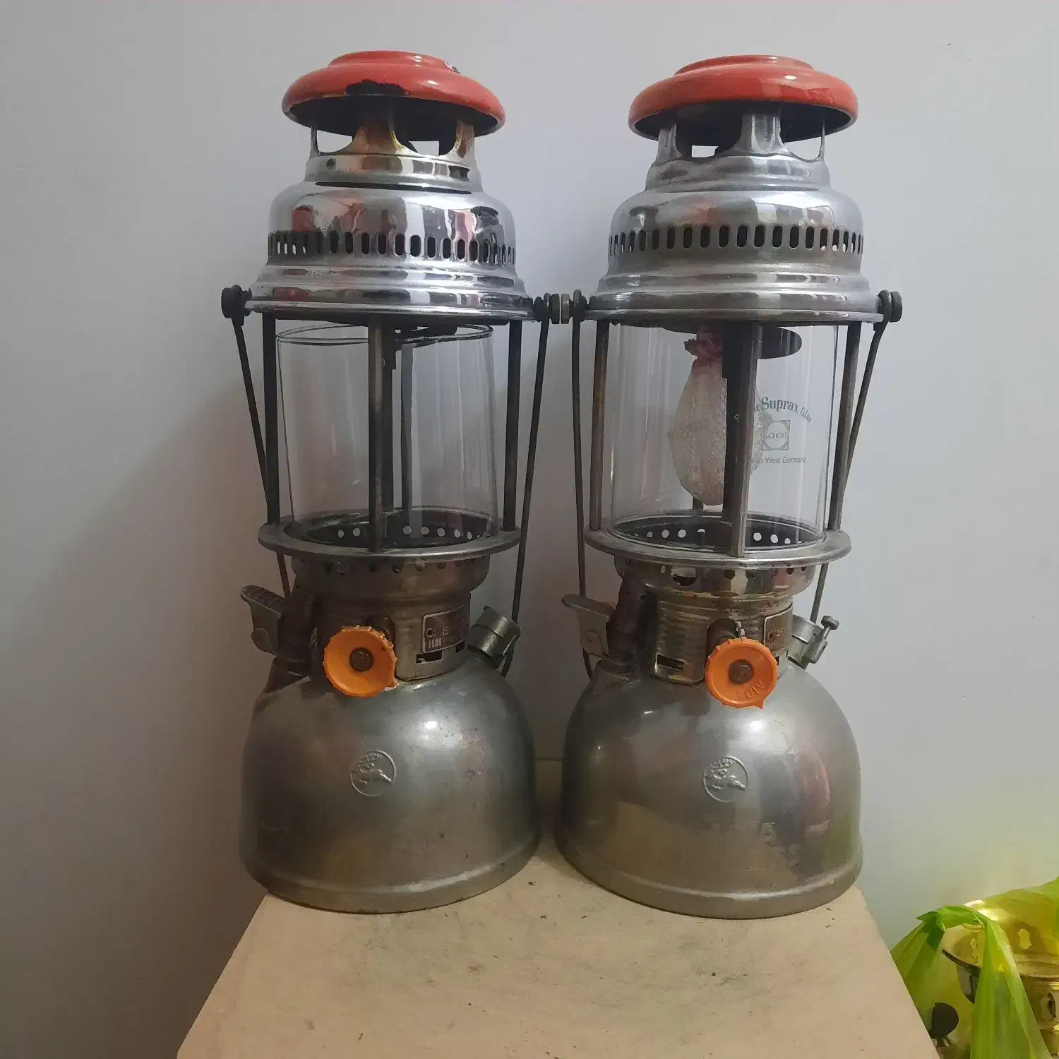 چراغ زنبوری قدیمی|لامپ و چراغ|مراغه, |دیوار