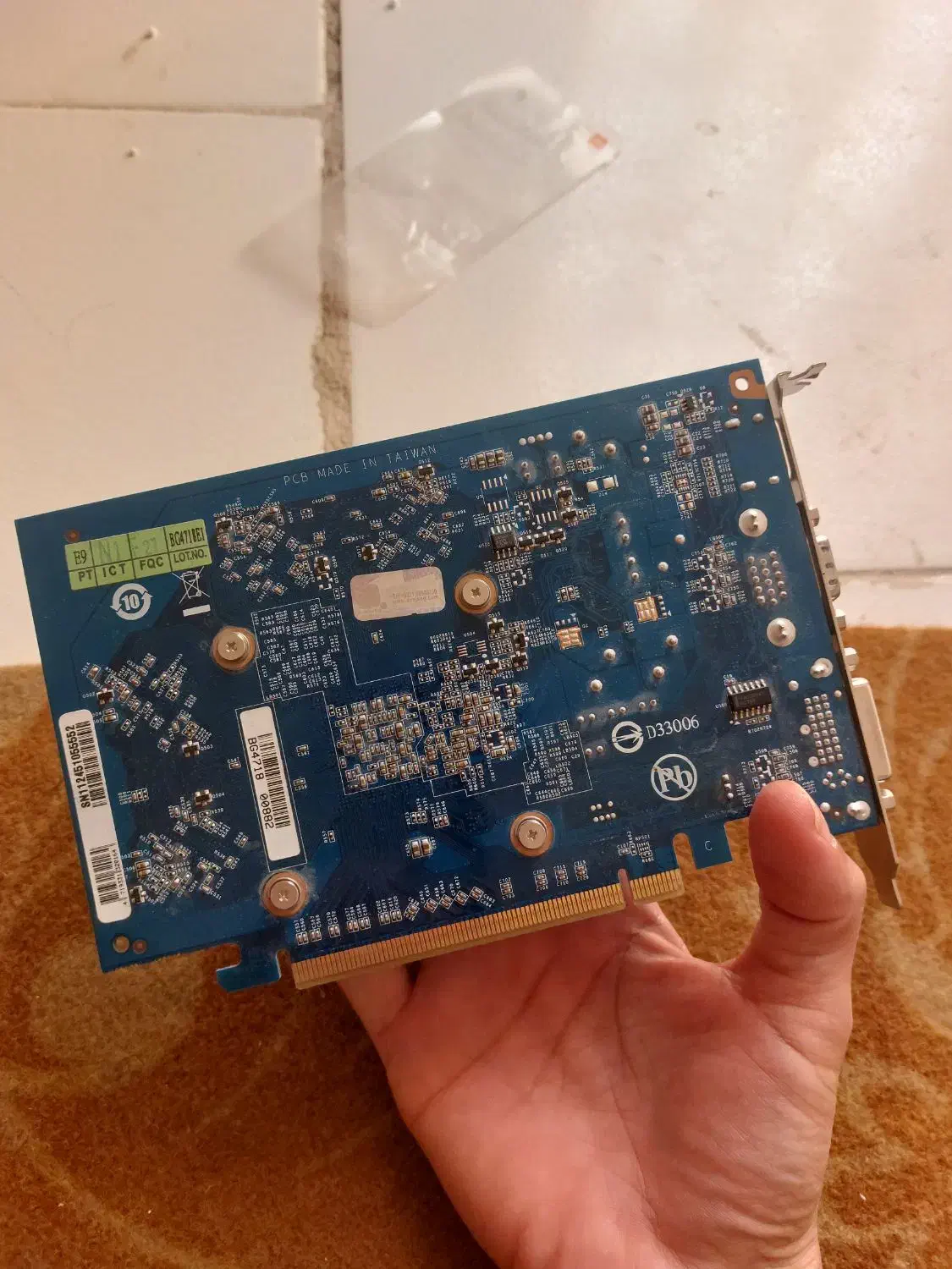 گرافیک ۱گیگ ۱۲۸ بیتddr3|قطعات و لوازم جانبی رایانه|زابل, |دیوار