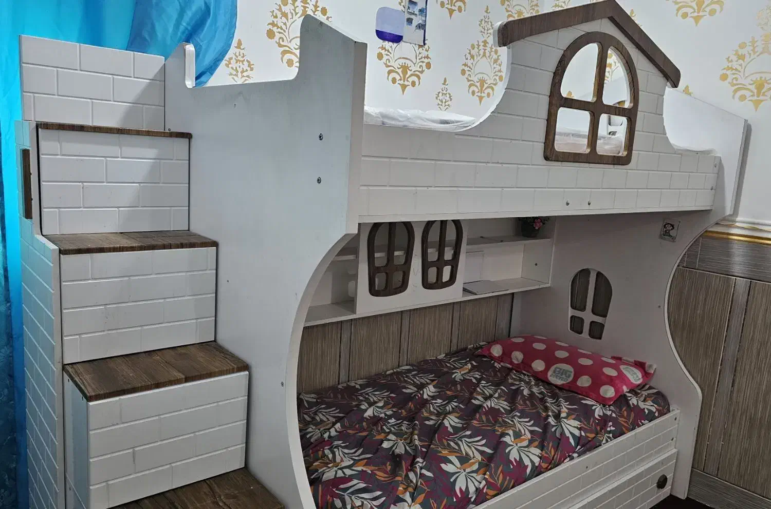 تخت خواب دو طبقه|تخت و سرویس خواب|نیک شهر, |دیوار