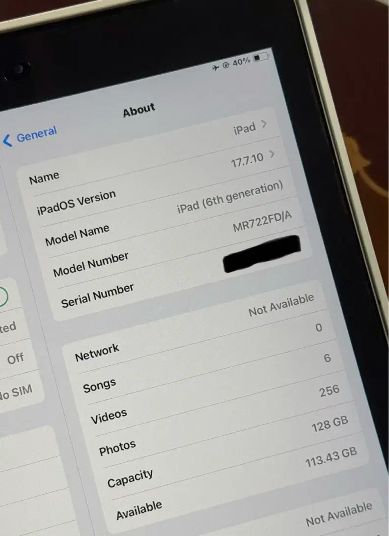 آیپد 6th generation حافظه 128 گیگ سلولار مشابه نو|تبلت|مشهد, سجاد شهر|دیوار