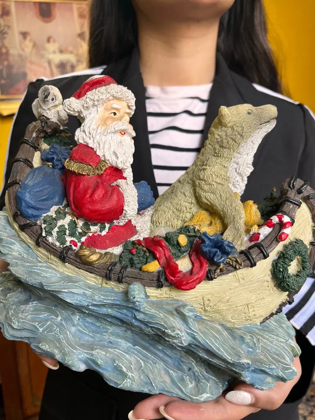 کشتی بابانوئل|مجسمه، تندیس، ماکت|فردیس, قریشی|دیوار