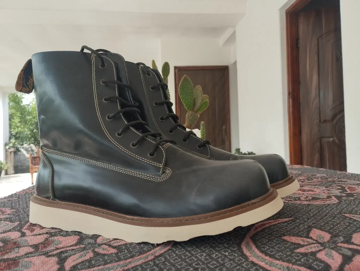 نیم بوت چرم برند ویزلند|کیف، کفش، کمربند|بابل, |دیوار