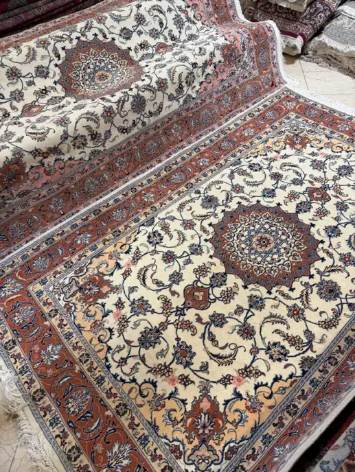 زوج فرش ۶ متری نقشه علیا تبریز|فرش|تهران, شهرک غرب|دیوار