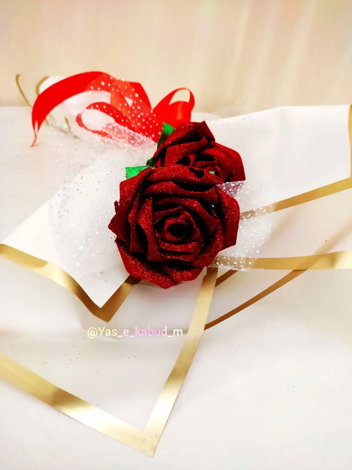 گلِ ولنتاین|گل مصنوعی|تبریز, |دیوار