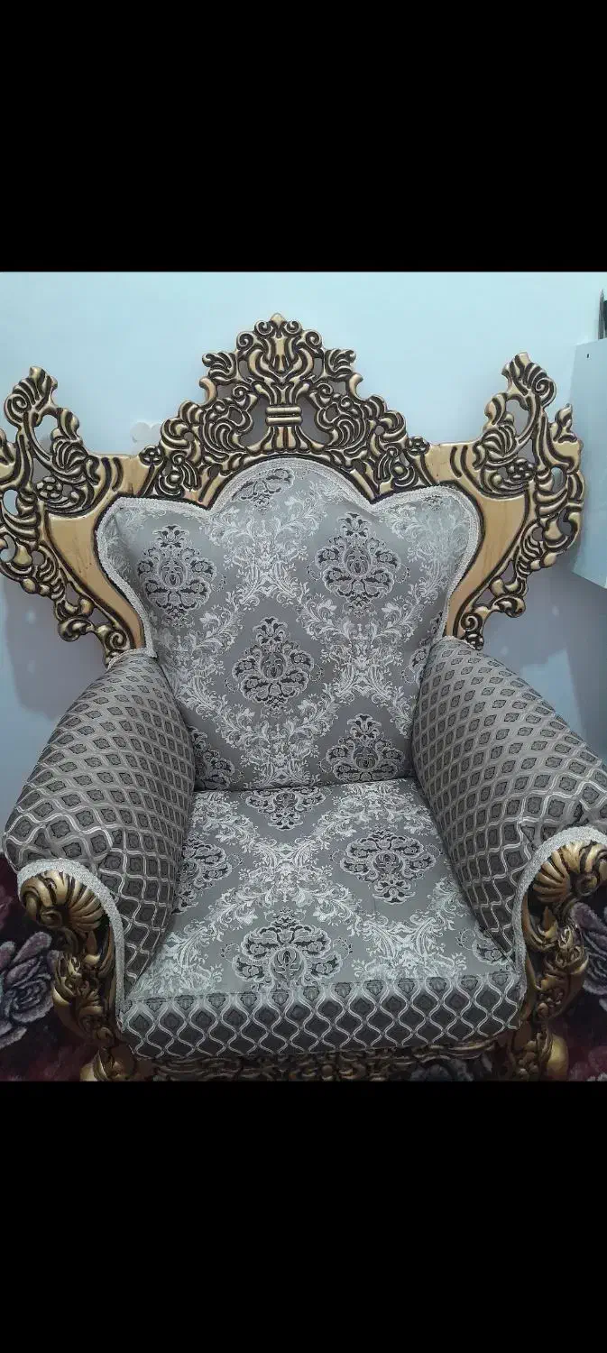 مبل ۷نفره|مبلمان خانگی و میز عسلی|اهر, |دیوار