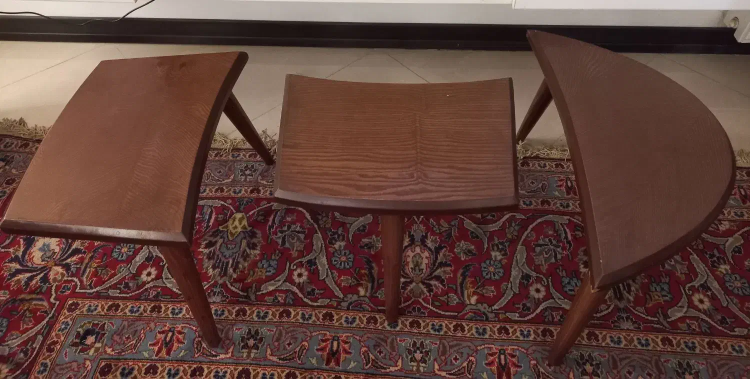 فروش ۴ عدد میز عسلی|مبلمان خانگی و میز عسلی|بابلسر, |دیوار