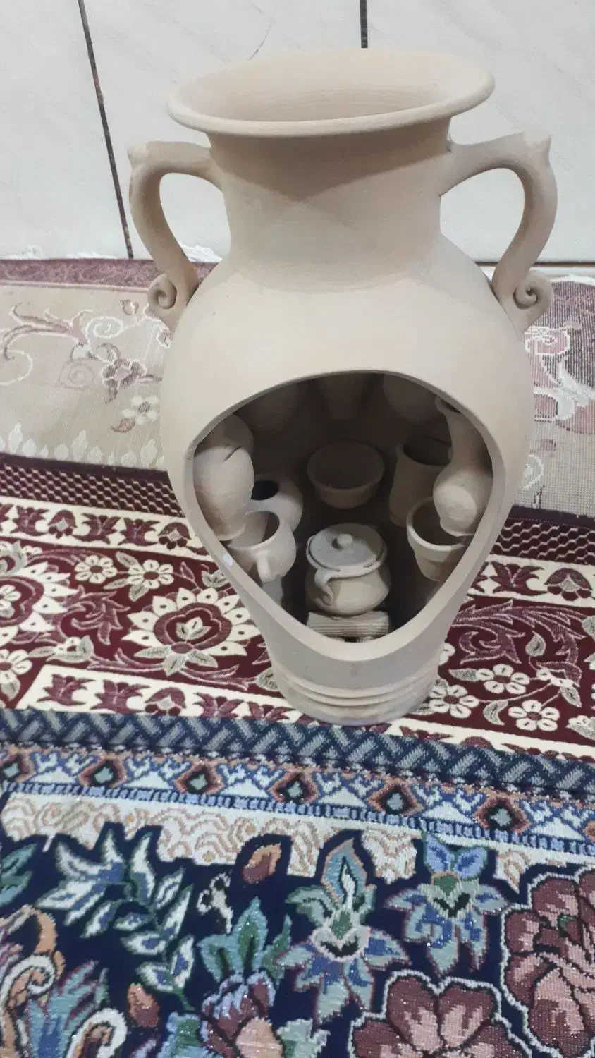 کوزه دوکوری|صنایع دستی و سایر لوازم تزئینی|بندر ماهشهر, |دیوار