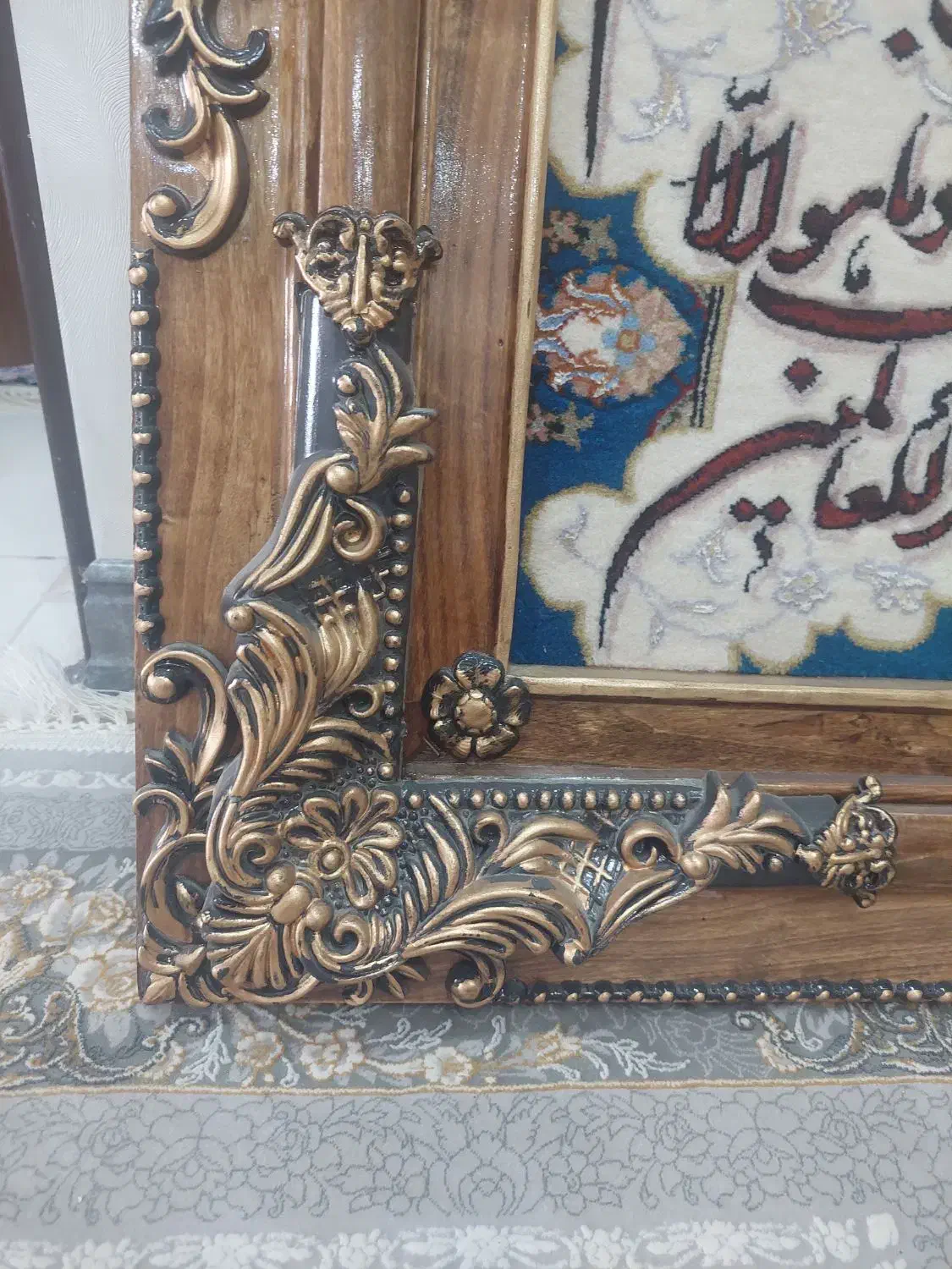 تابلو فرش دستبافت|تابلو فرش|کرمانشاه, |دیوار