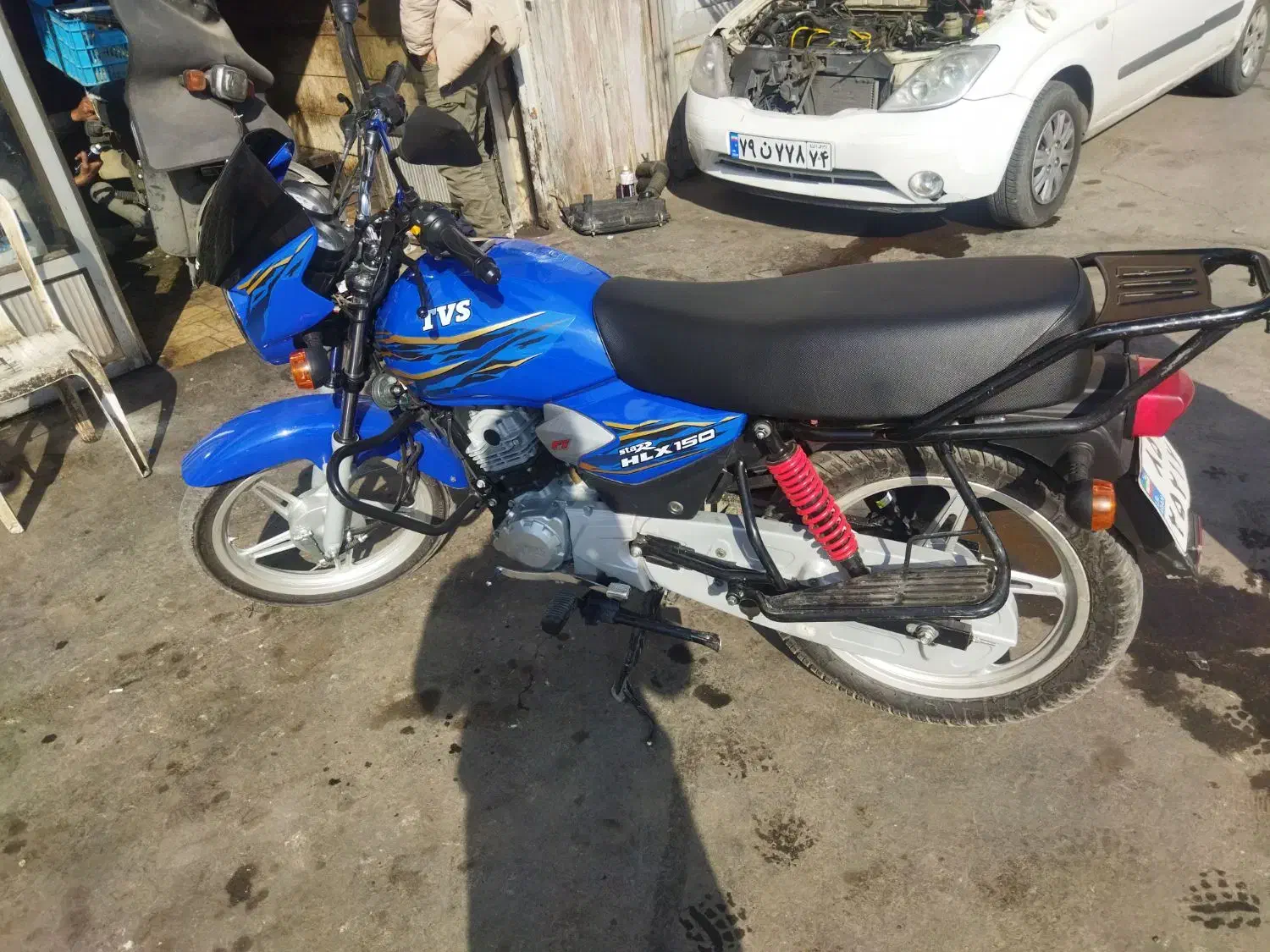 tvs hlx 150|موتورسیکلت|مشهد, حسین‌آباد|دیوار