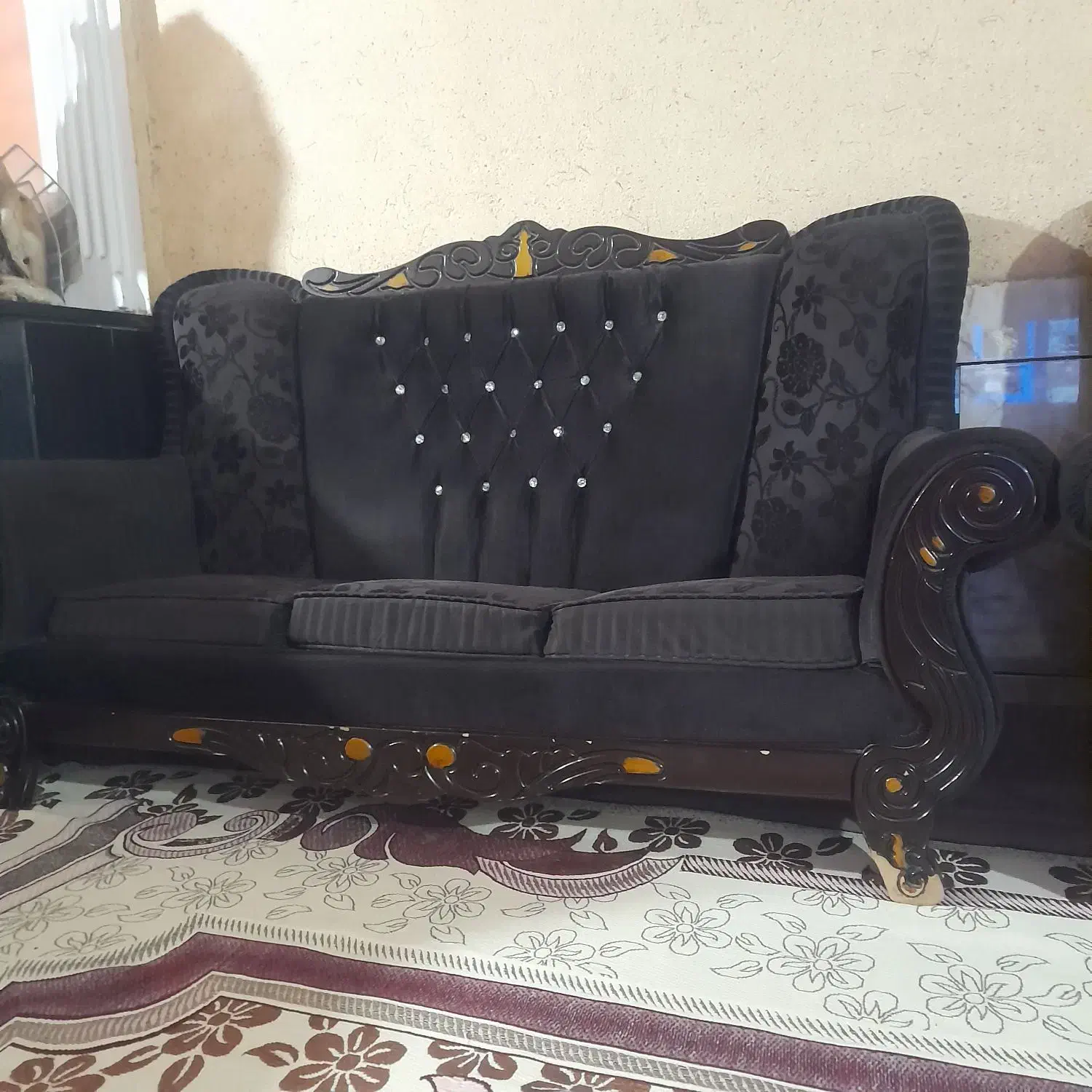 ۶نفره مبل بابوفه|مبلمان خانگی و میز عسلی|خرمشهر, |دیوار