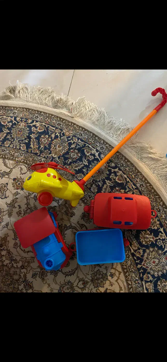 کلی اسباب بازی ماشین قطار|اسباب‌‌بازی|تهران, باغ خزانه|دیوار