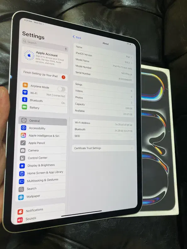 ipad pro 256 11 inch m4|تبلت|تهران, آسمان|دیوار