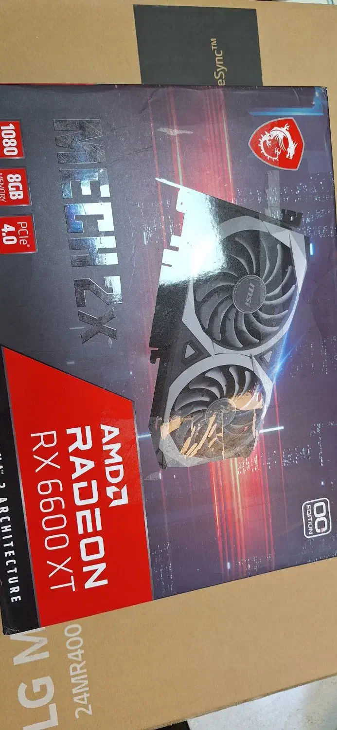 rx6600xt msi mechx2|قطعات و لوازم جانبی رایانه|تهران, شهرک شریعتی|دیوار