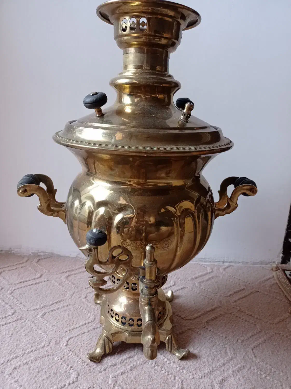 سماور برنزی|سماور، چای‌ساز، قهوه‌ساز|تبریز, |دیوار