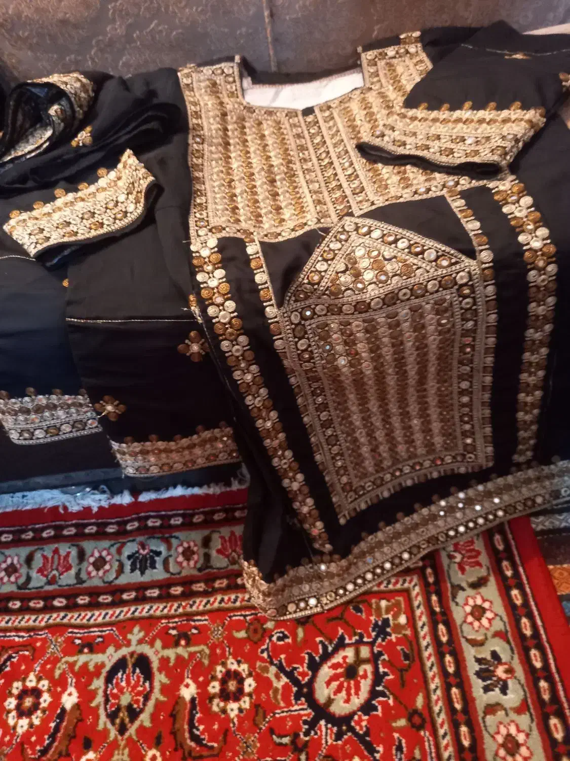 لباس بلوچی زنانه|لباس|زابل, |دیوار