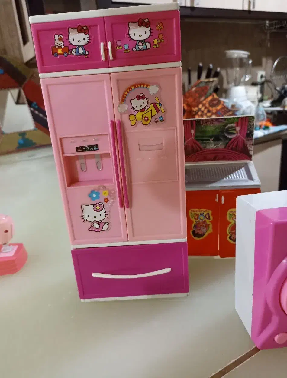 یخچال اسباب بازی ساید بای ساید، ماشین لباسشویی و..|یخچال و فریزر|تهران, شهرک محلاتی|دیوار