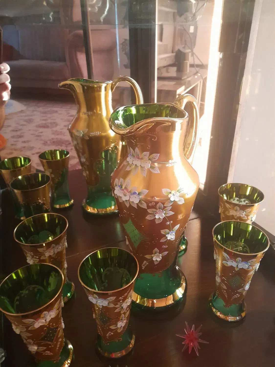 پارچ و لیوان تزئینی|صنایع دستی و سایر لوازم تزئینی|مشهد, امیریه|دیوار