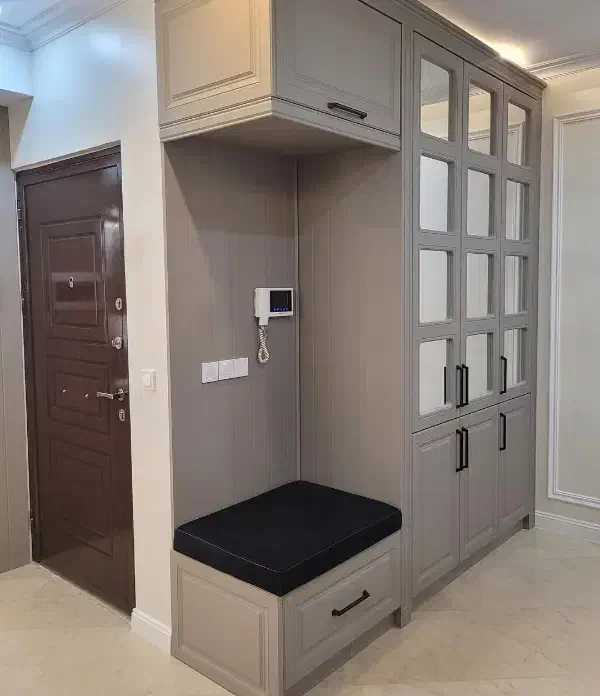 ساخت و تعمیرات کابینت و کمد دیواری تخت میز MDF چوب|خدمات پیشه و مهارت|سمنان, |دیوار