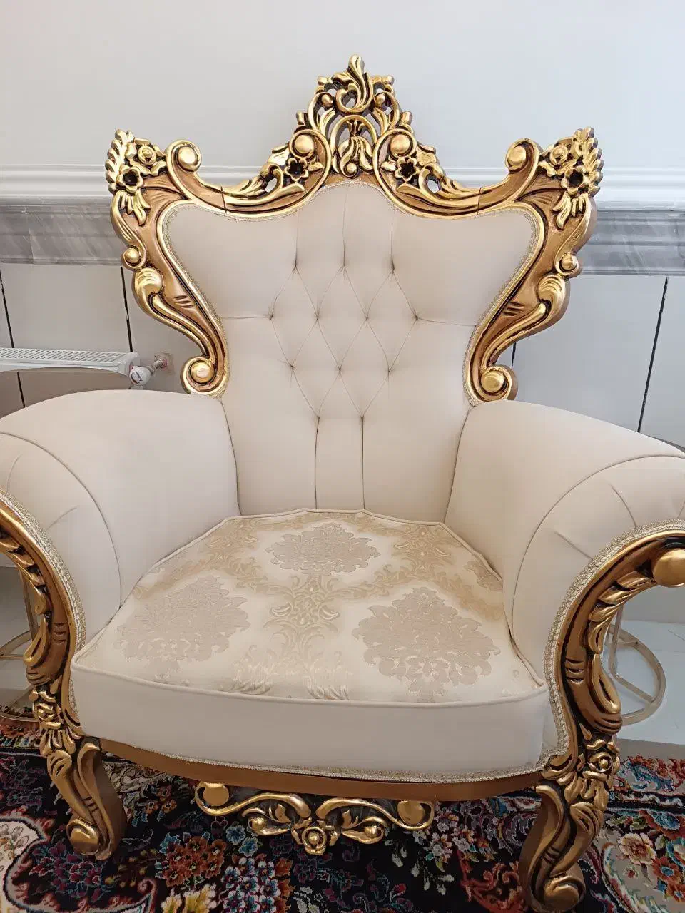 مبل ۹ نفره سلطنتی  نو|مبلمان خانگی و میز عسلی|کبودرآهنگ, |دیوار