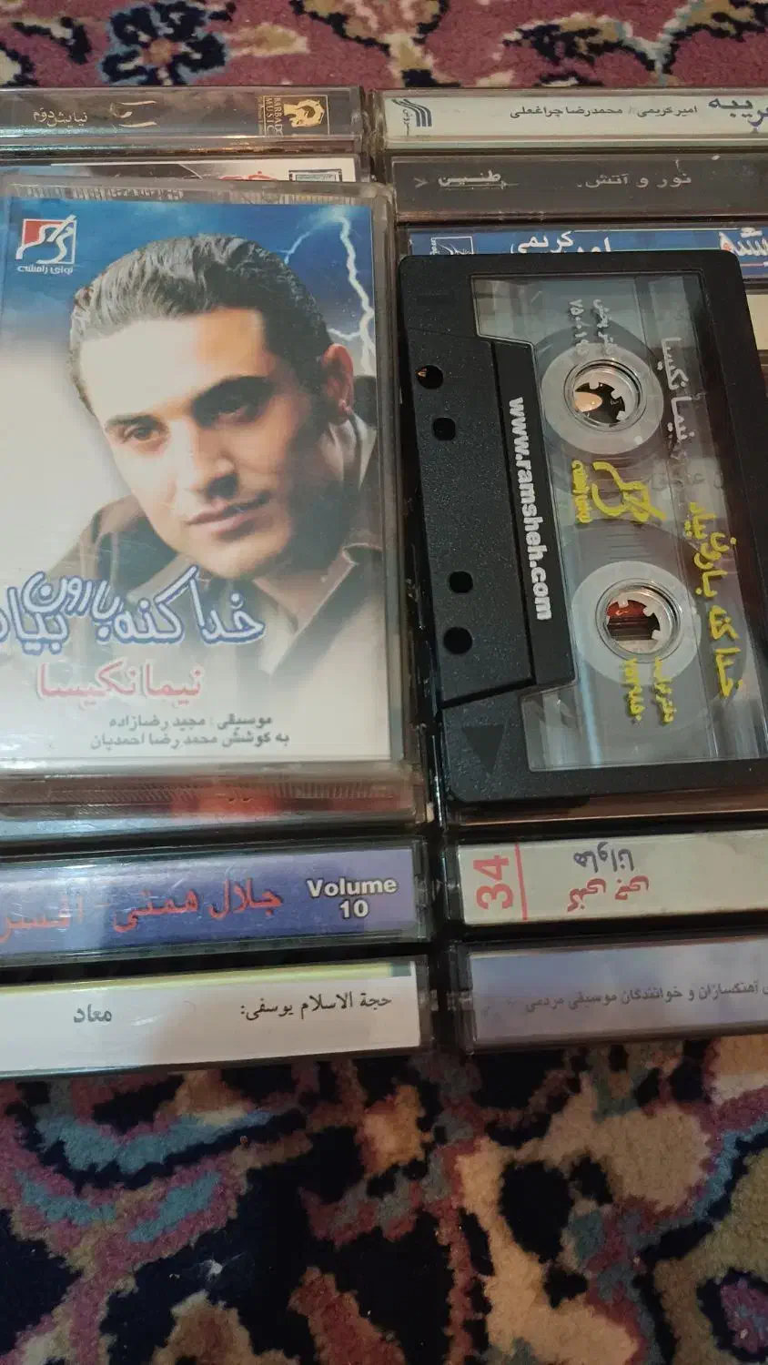 ۳۲ عدد نوار کاست ارشادی|فیلم و موسیقی|مراغه, |دیوار