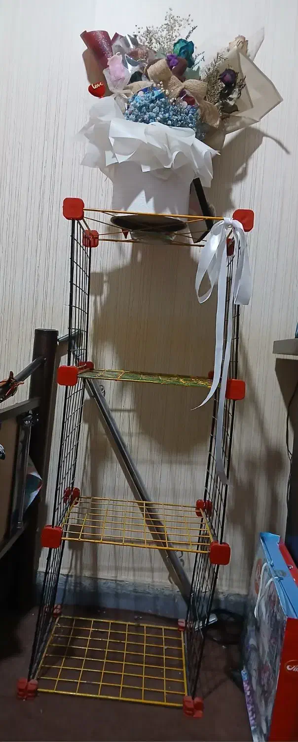 قفسه فلزی|کتابخانه، شلف، قفسههای دیواری|کرمانشاه, |دیوار