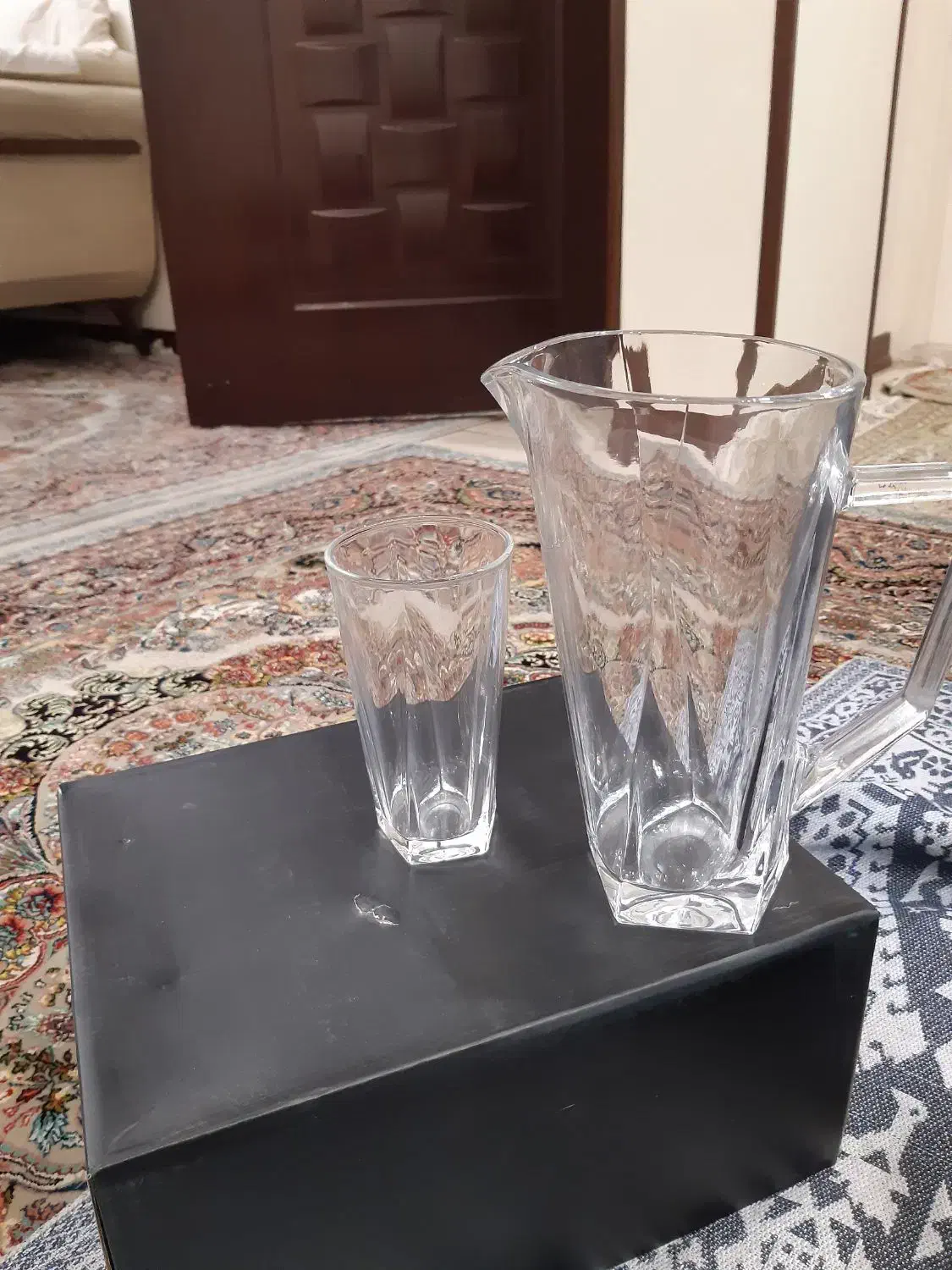 پارچ ولیوان لیوان ۱۲عدد پارچ ۲ عدد|ظروف سرو و پذیرایی|تهران, دولاب|دیوار