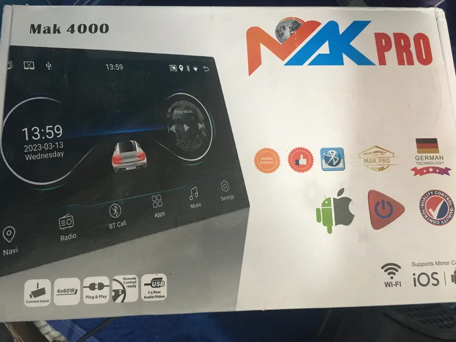 مانیتور ماشین|قطعات یدکی و لوازم جانبی|جیرفت, |دیوار