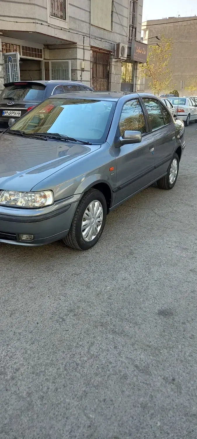 سمند مدل آخر ۱۳۸۴ خاکستری کم کارکرد خانگی|خودرو سواری و وانت|تهران, گلستان (شهرک راه آهن)|دیوار