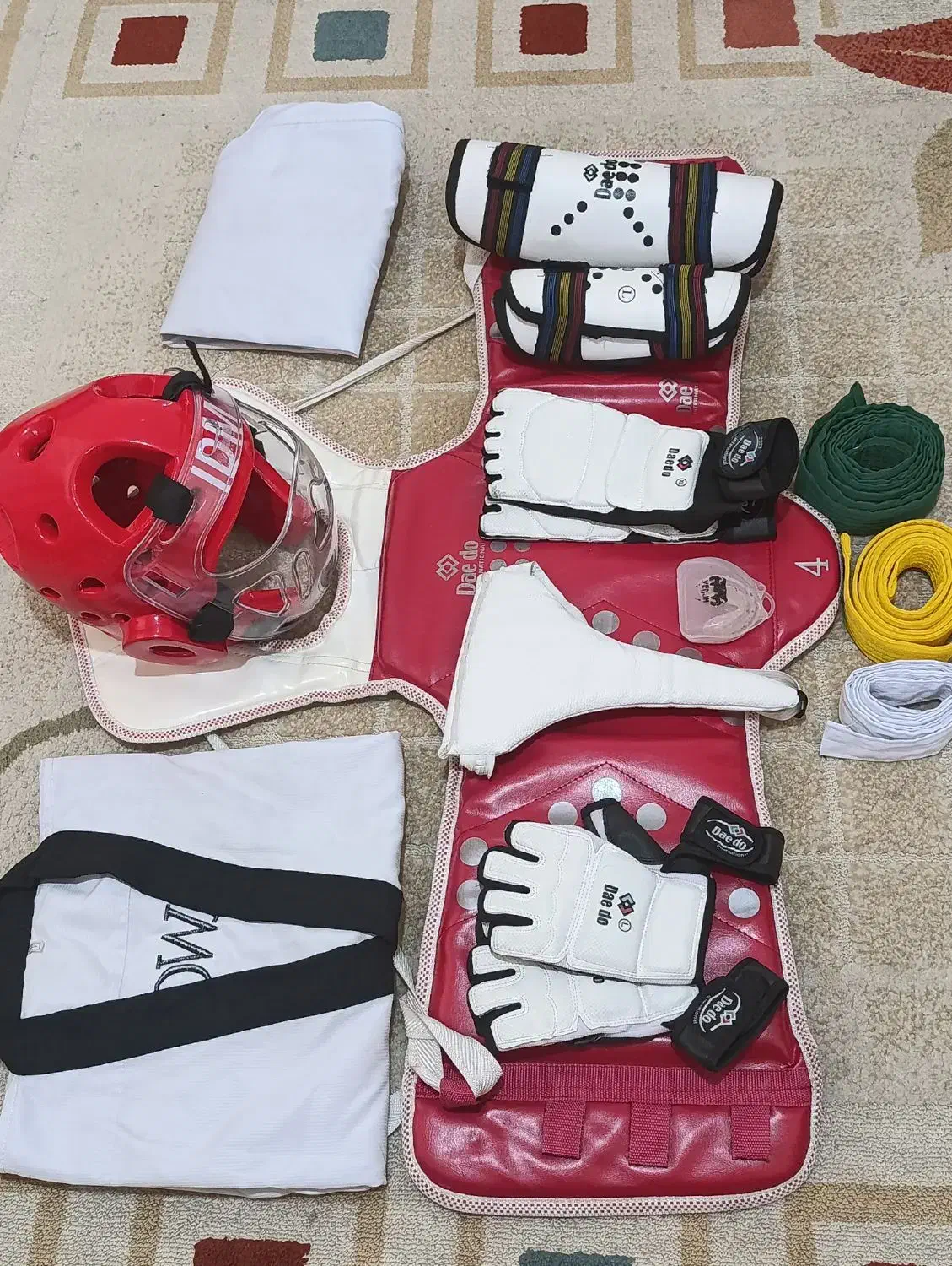 ست کامل تکواندو|تجهیزات ورزشی|گلستان (تهران), |دیوار