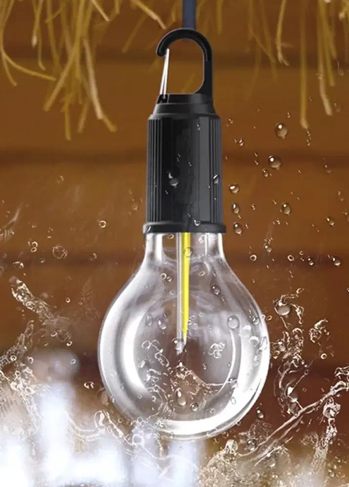 لامپ شارژی قلابدار ضدآب و نشکن|کوهنوردی و کمپینگ|رامسر, |دیوار