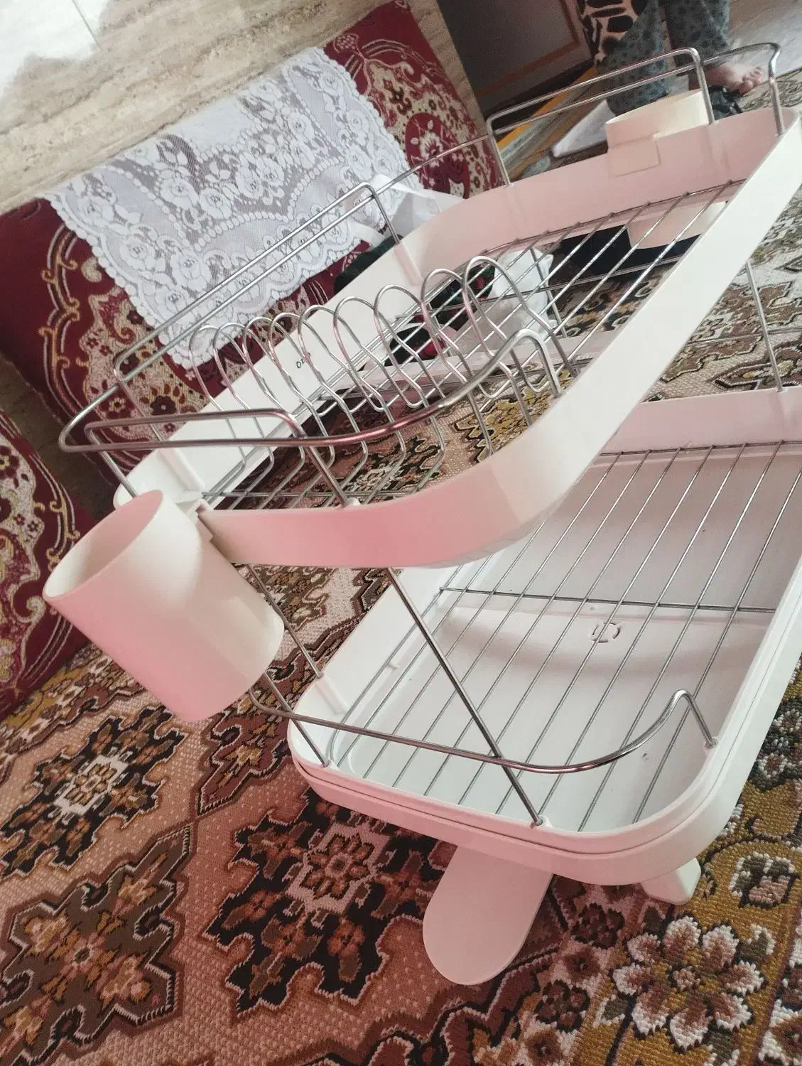 آبچکان استیل سالم تمیز|آبچکان و نظمدهنده ظروف|فومن, |دیوار