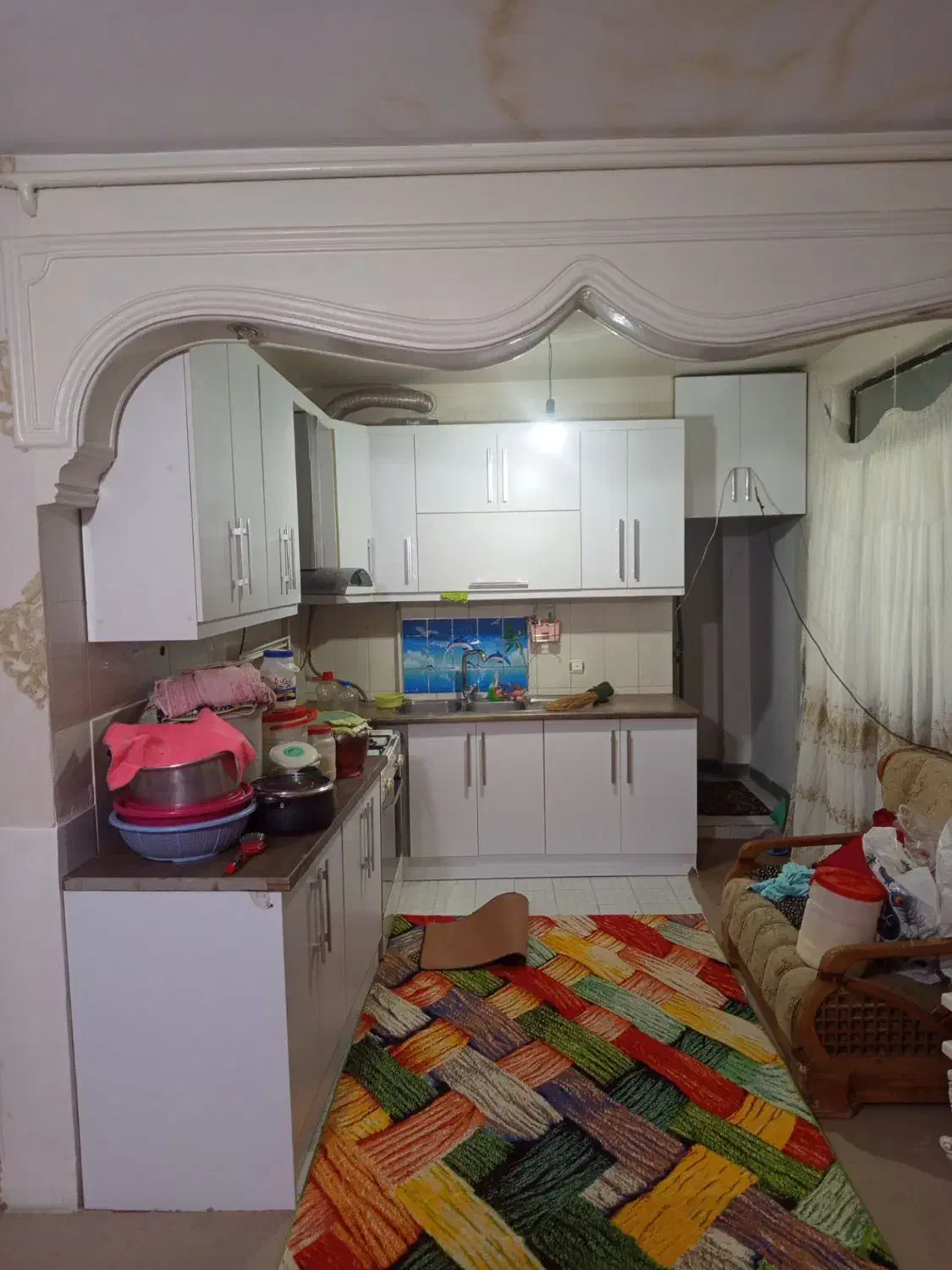 آپارتمان ۵۶متری،شیک،با دو حیاط خلوت|اجارهٔ آپارتمان|آبیک, |دیوار