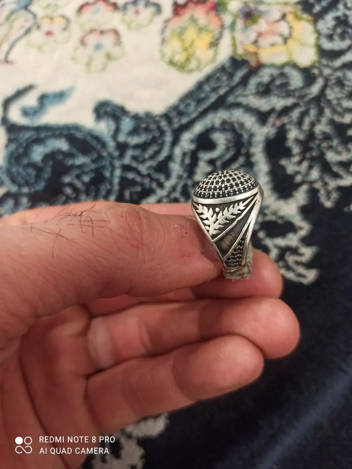 ۳ عدد انگشتر نقره|کلکسیون اشیاء عتیقه|شریفآباد, |دیوار