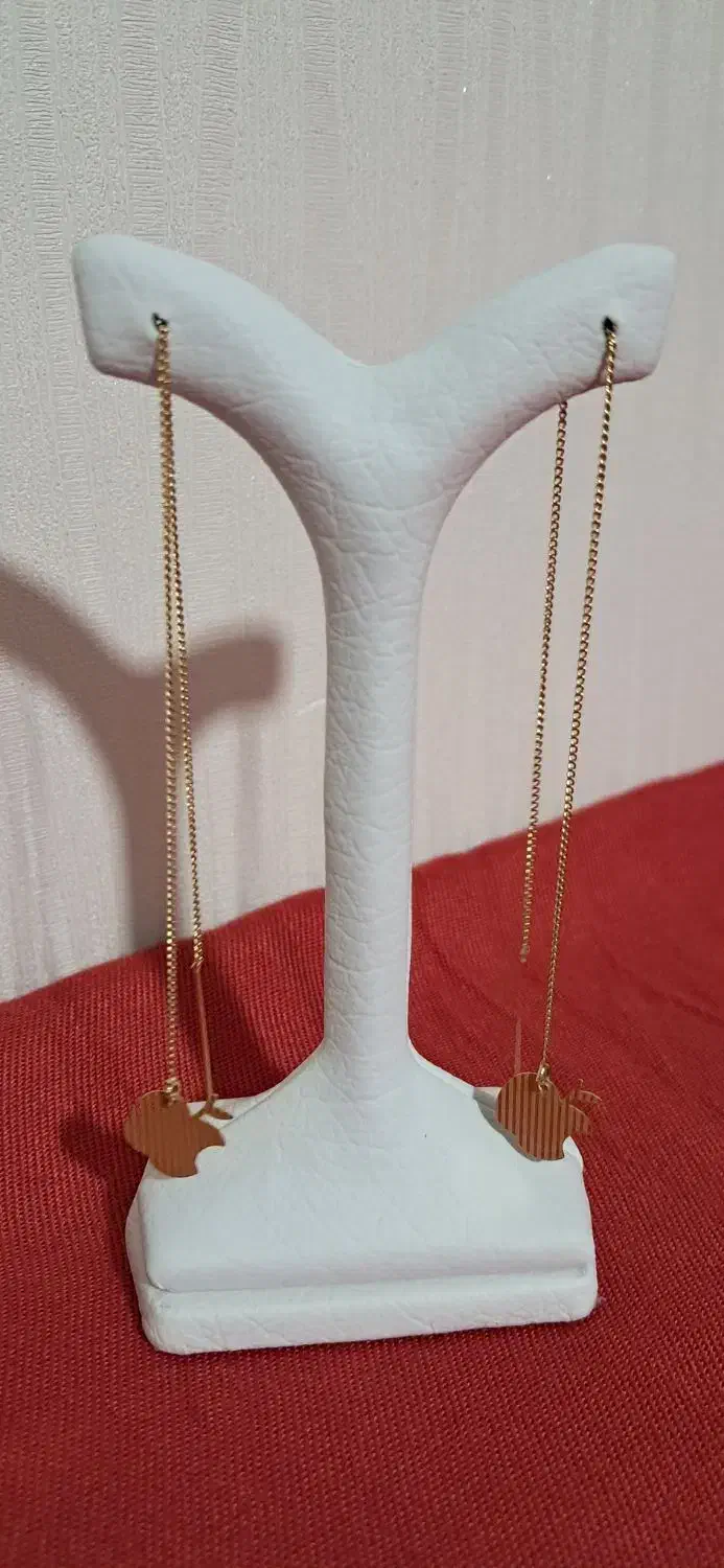 گوشواره  تمام بخیه بلند|جواهرات|تهران, ازگل|دیوار