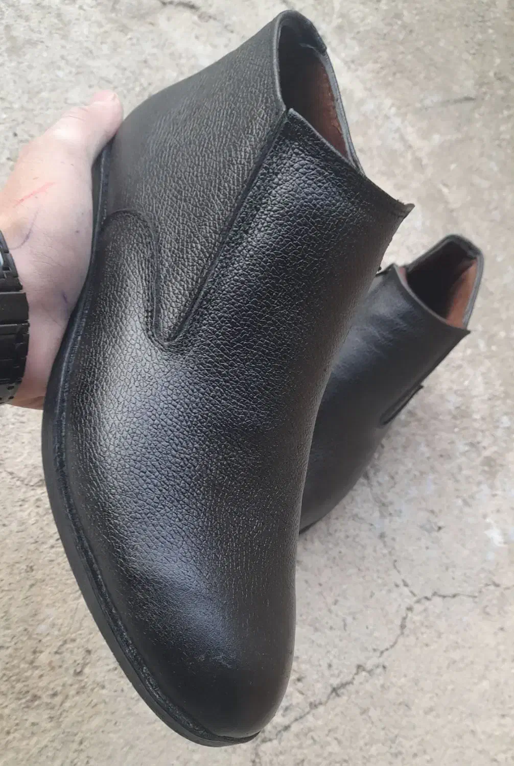 کفش نیمبوت مردانه مجلسی|کیف، کفش، کمربند|اهر, |دیوار