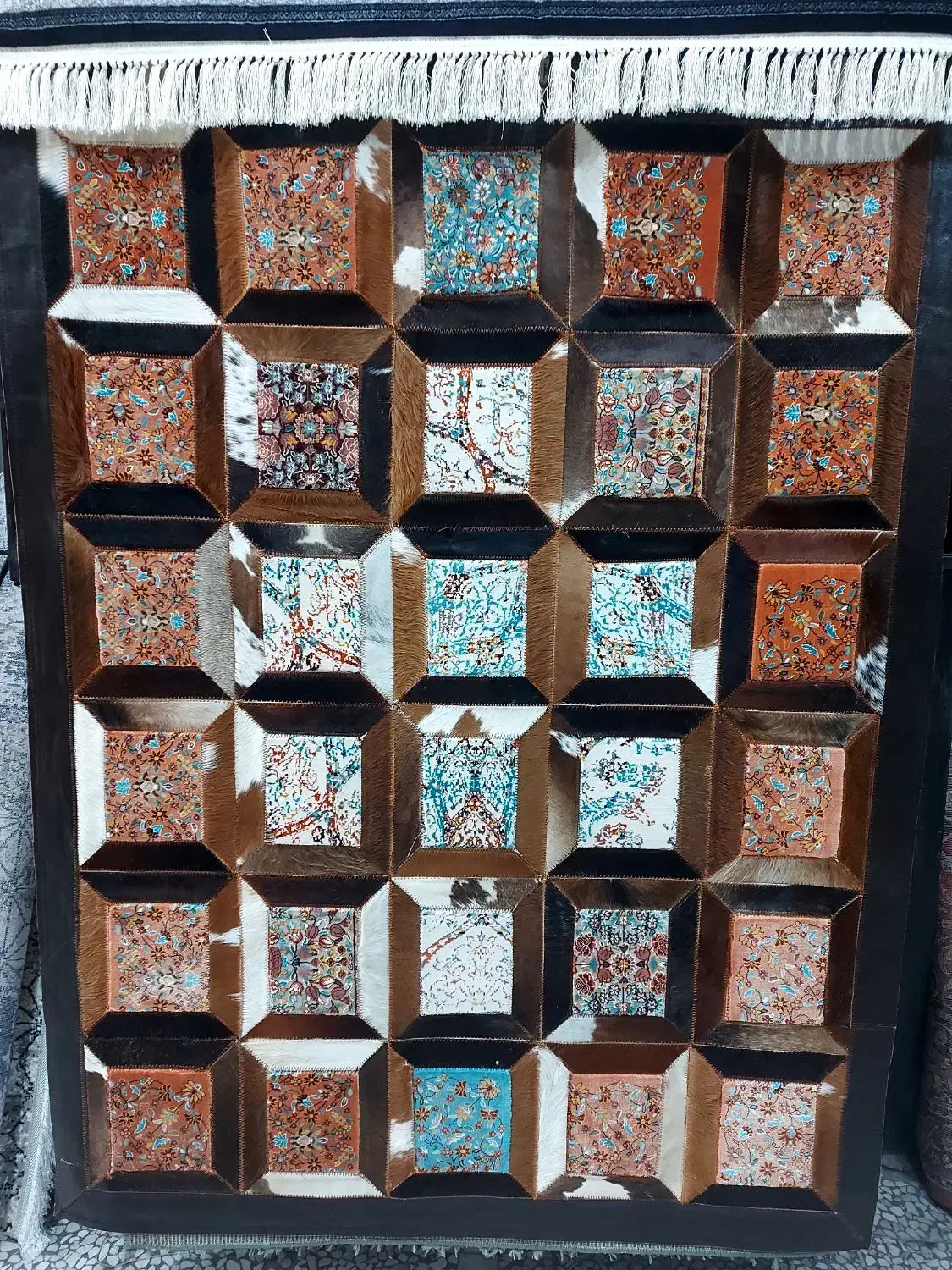 قالیچه چرمی|فرش|ساری, |دیوار