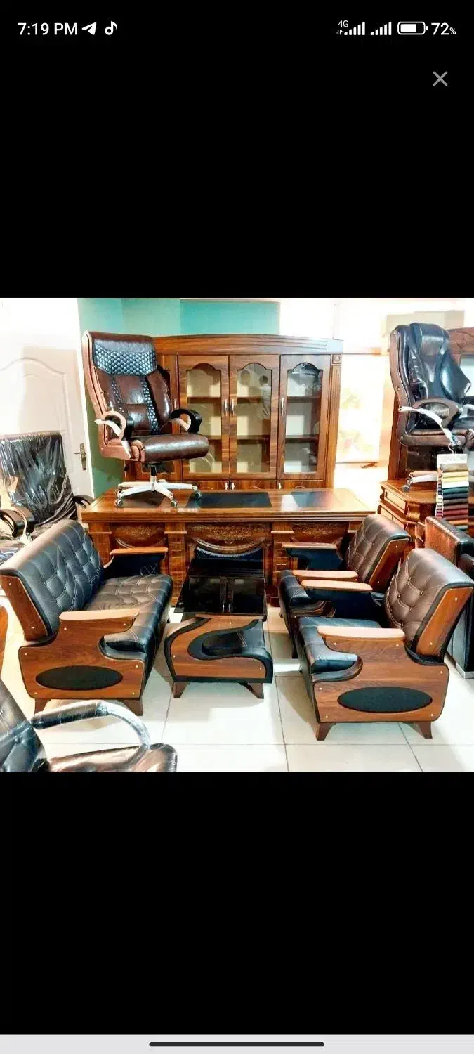 ست مبلمان و صندلی اداری/ اقساط ویژه|مبلمان اداری|قشم, |دیوار