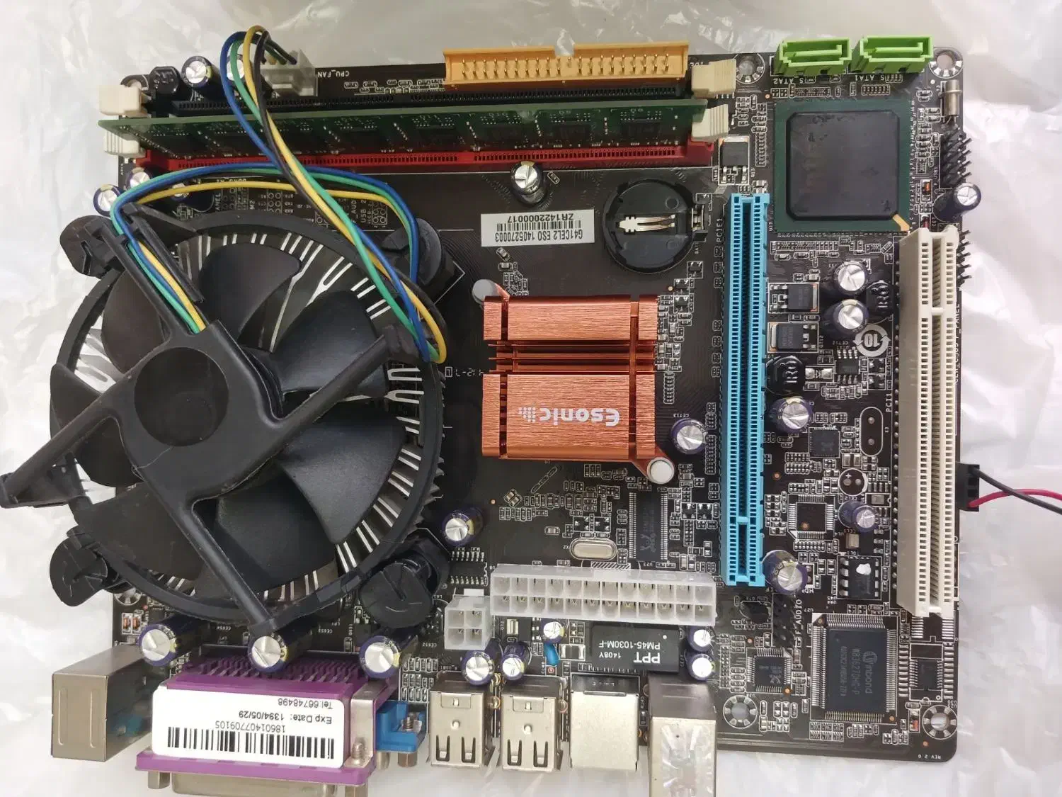 مادر برد با  سیپیو  رم   پاور   دی وی دی رایتر|قطعات و لوازم جانبی رایانه|پیشوا, |دیوار